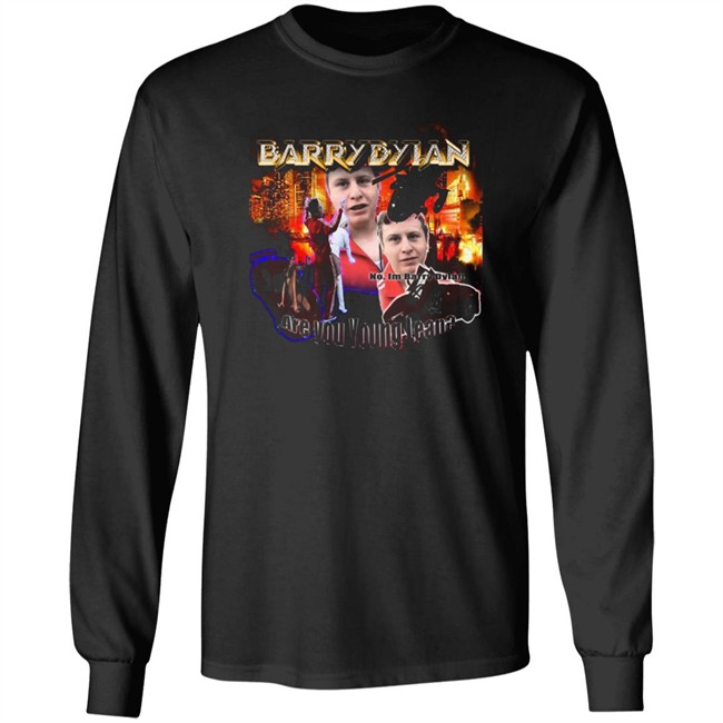 Barry Dylan Are You Young Lean Tee Shirt Barry Dylan Are You Young Lean Tee Shirt