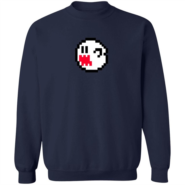 Brick Town World Merch Bricktown Crash Bandicoot Boo Ghost Sweatshirt
