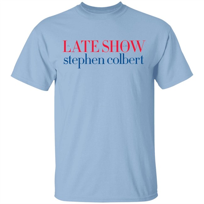 The Late Show With Stephen Colbert White Shirt The Late Show With Stephen Colbert White Shirt