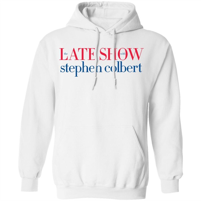 The Late Show With Stephen Colbert White Shirt The Late Show With Stephen Colbert White Shirt