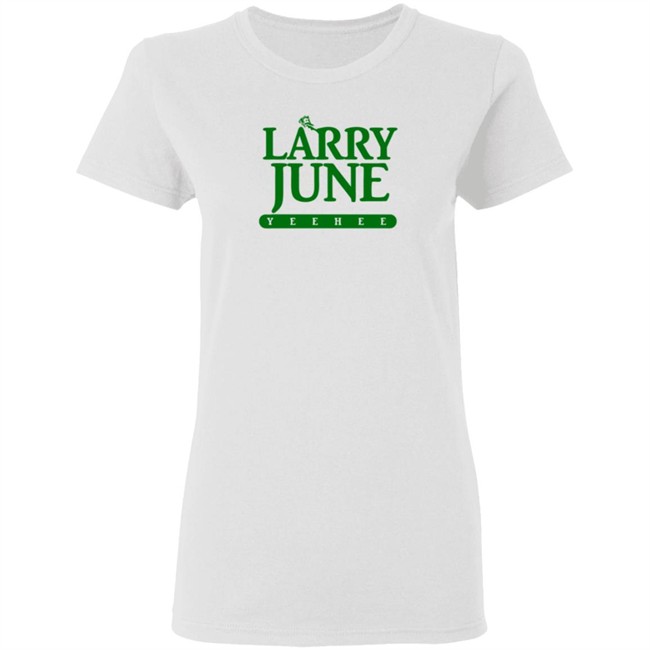 Larry June Merch Yeehee Logo Tee Shirt Larry June Merch Yeehee Logo Tee Shirt
