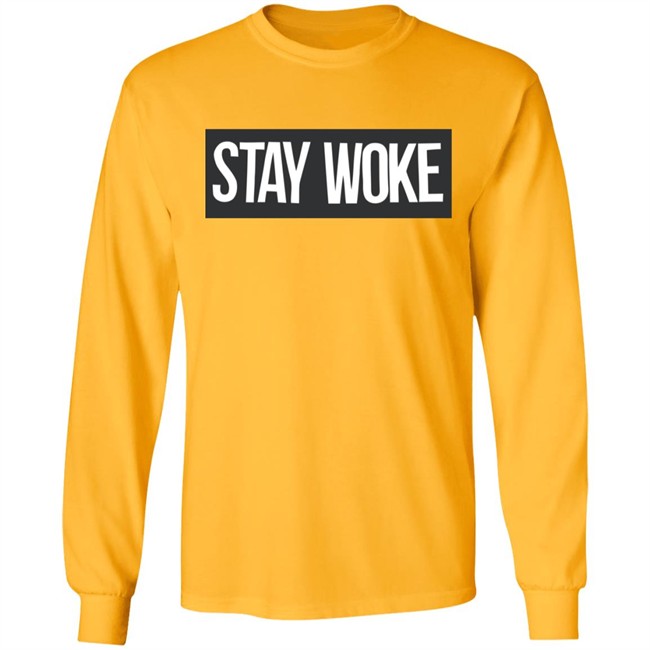 Stay Woke Conscious Streetwear White Shirt Stay Woke Conscious Streetwear White Shirt