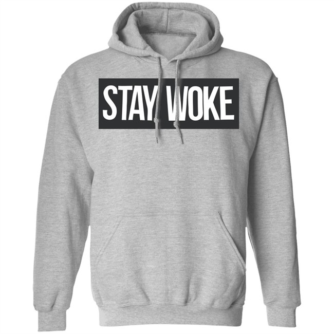 Stay Woke Conscious Streetwear White Shirt Stay Woke Conscious Streetwear White Shirt