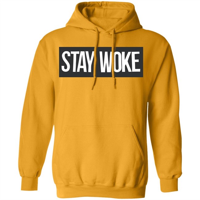 Stay Woke Conscious Streetwear White Shirt Stay Woke Conscious Streetwear White Shirt