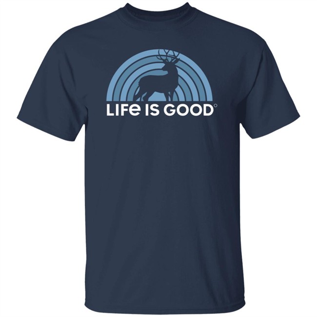 Retro Buck Cool Life Is Good Shirt Life Is Good T Shirts Retro Buck Cool Shirt
