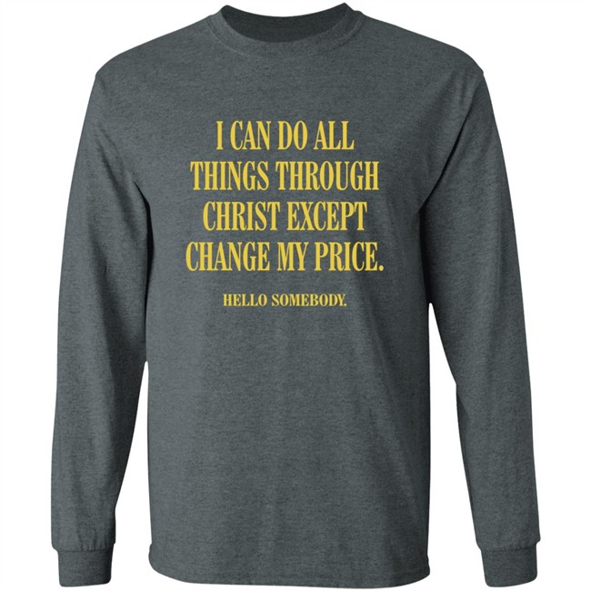 LoveCreatedLLC Merch My Price Sweatshirt LoveCreatedLLC Merch My Price Sweatshirt