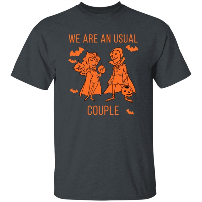 Marvel WandaVision We Are An Unusual Couple Halloween Costume Tee Shirt