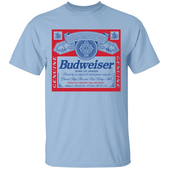 Vintage Junk Food Budweiser White T Shirt Vintage Junk Food Budweiser White T Shirt