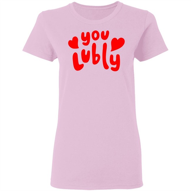 You Lubly Heart Tee Shirt You Lubly Heart Tee Shirt