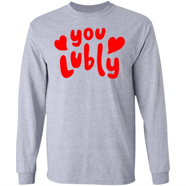 You Lubly Heart Tee Shirt You Lubly Heart Tee Shirt