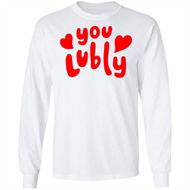 You Lubly Heart Tee Shirt You Lubly Heart Tee Shirt
