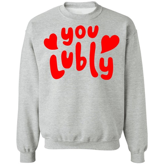 You Lubly Heart Tee Shirt You Lubly Heart Tee Shirt