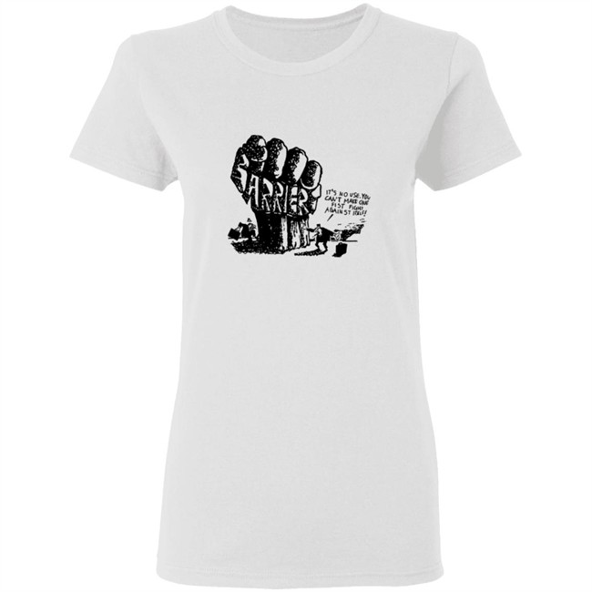 Barriers World Wide Merch Barriers Fist T Shirt Barriers World Wide Merch Barriers Fist T Shirt
