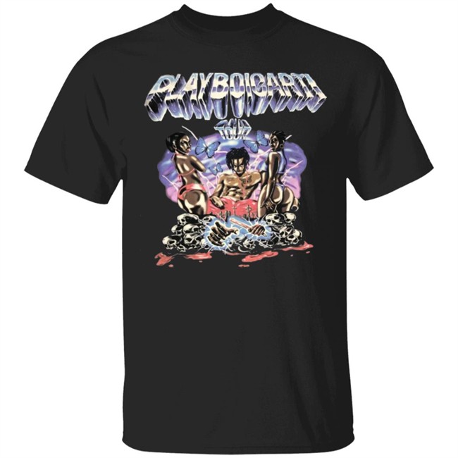 Playboi Carti Merch Playboi Carti T Shirts Playboi Carti Tour Magnolia T-Shirt