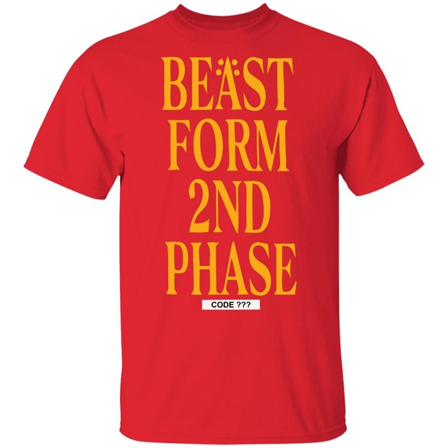 Rebuild of Evangelion 4 Best Form 2ND Phase Shirt