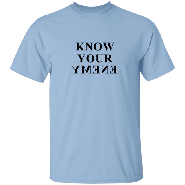 Barriers World Wide Merch Know Your Enemy T Shirt Barriers World Wide Merch Know Your Enemy T Shirt