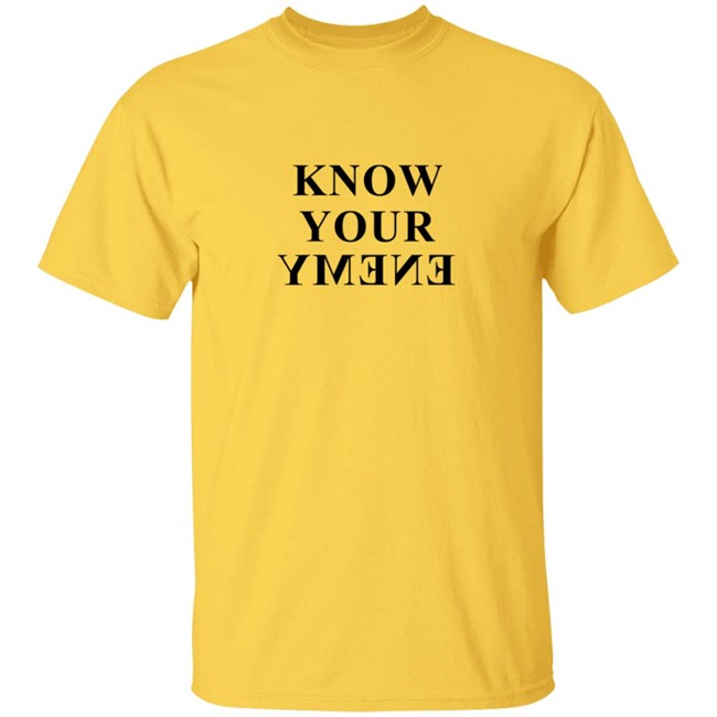 Barriers World Wide Merch Know Your Enemy T Shirt Barriers World Wide Merch Know Your Enemy T Shirt