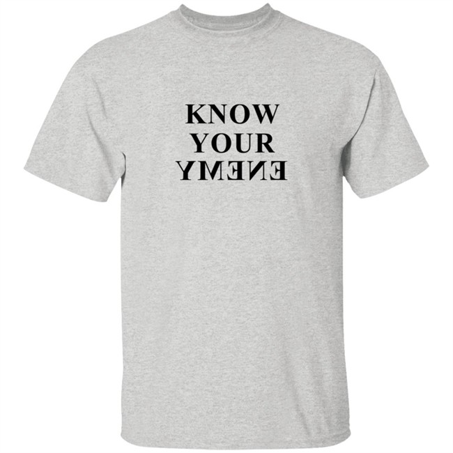 Barriers World Wide Merch Know Your Enemy T Shirt Barriers World Wide Merch Know Your Enemy T Shirt
