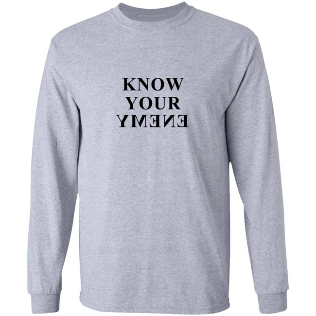 Barriers World Wide Merch Know Your Enemy T Shirt Barriers World Wide Merch Know Your Enemy T Shirt