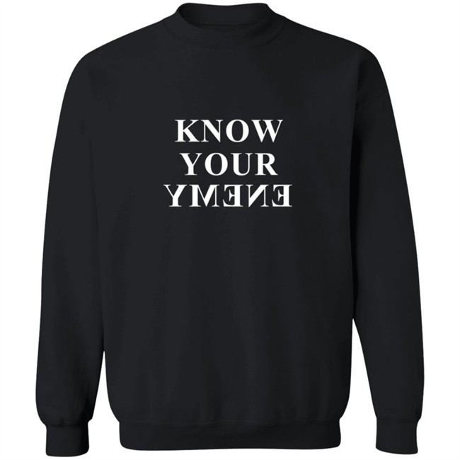 Barriers World Wide Merch Know Your Enemy Black T Shirt Barriers World Wide Merch Know Your Enemy Black T Shirt