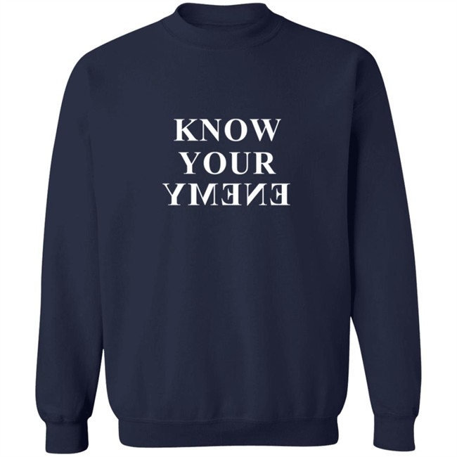 Barriers World Wide Merch Know Your Enemy Black T Shirt Barriers World Wide Merch Know Your Enemy Black T Shirt