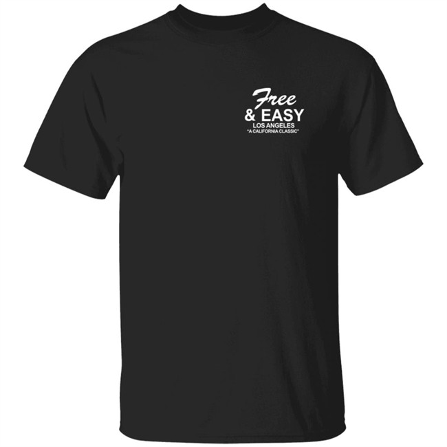 Free and Easy California Classic Tee Shirt Free and Easy California Classic Tee Shirt