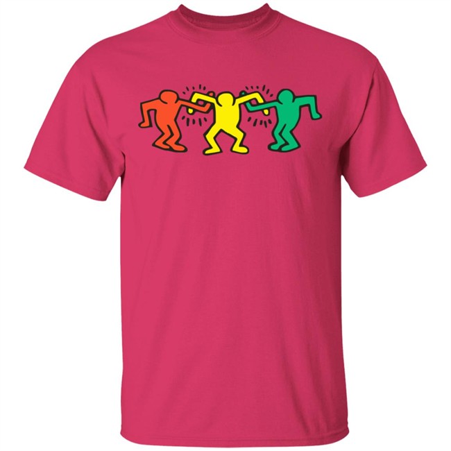 Keith Haring Hoodie Dancing People Raze White Sweatshirt Keith Haring Hoodie Dancing People Raze White Sweatshirt