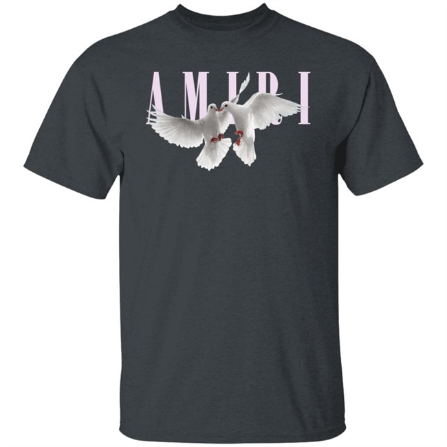 Dual Doves Amiri Shirt Amiri T Shirts Dual Doves Shirt Dual Doves Amiri Shirt Amiri T Shirts Dual Doves Shirt