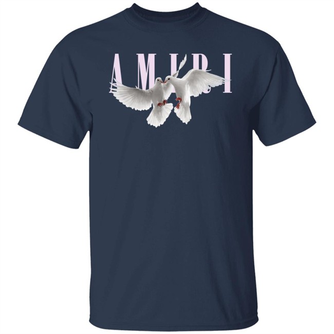 Dual Doves Amiri Shirt Amiri T Shirts Dual Doves Shirt Dual Doves Amiri Shirt Amiri T Shirts Dual Doves Shirt