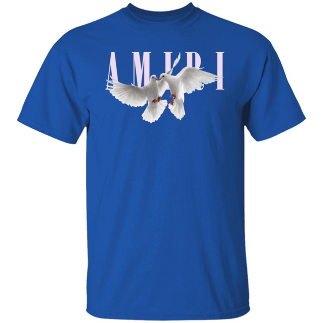 Dual Doves Amiri Shirt Amiri T Shirts Dual Doves Shirt Dual Doves Amiri Shirt Amiri T Shirts Dual Doves Shirt