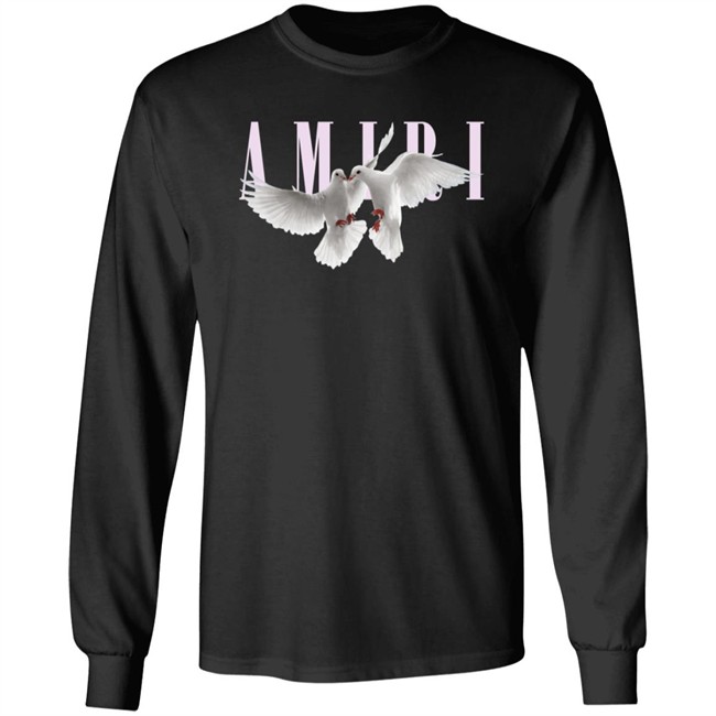 Dual Doves Amiri Shirt Amiri T Shirts Dual Doves Shirt Dual Doves Amiri Shirt Amiri T Shirts Dual Doves Shirt