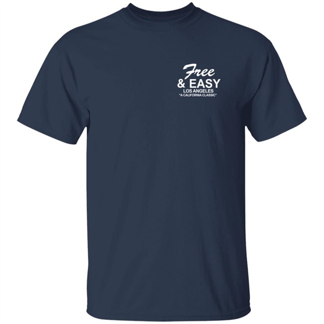 Free and Easy California Classic Tee Shirt Free and Easy California Classic Tee Shirt
