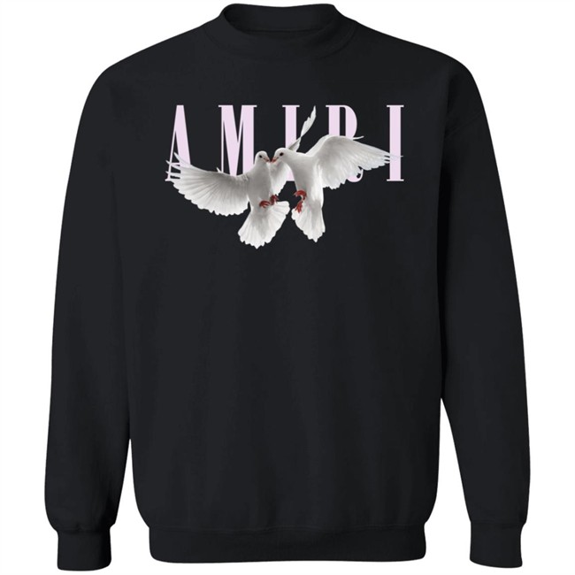 Dual Doves Amiri Shirt Amiri T Shirts Dual Doves Shirt Dual Doves Amiri Shirt Amiri T Shirts Dual Doves Shirt