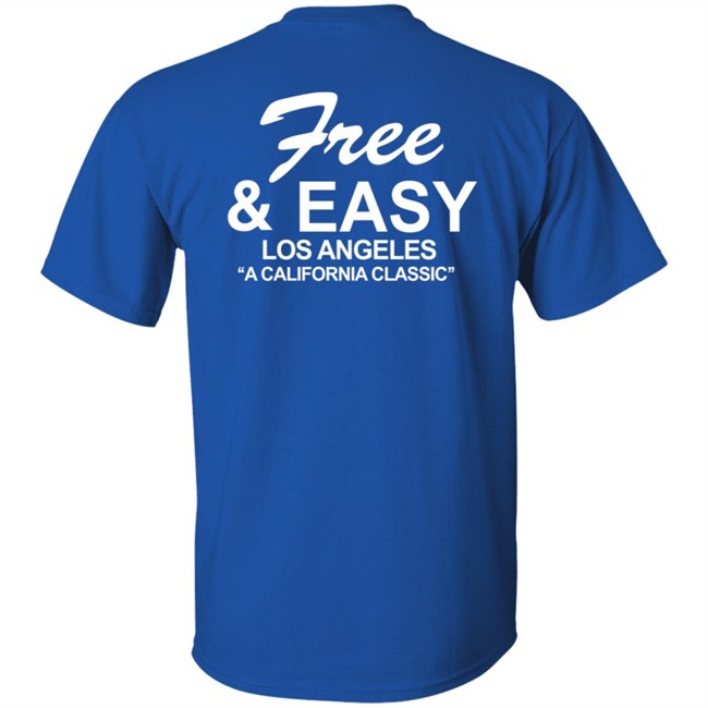 Free and Easy California Classic Tee Shirt Free and Easy California Classic Tee Shirt