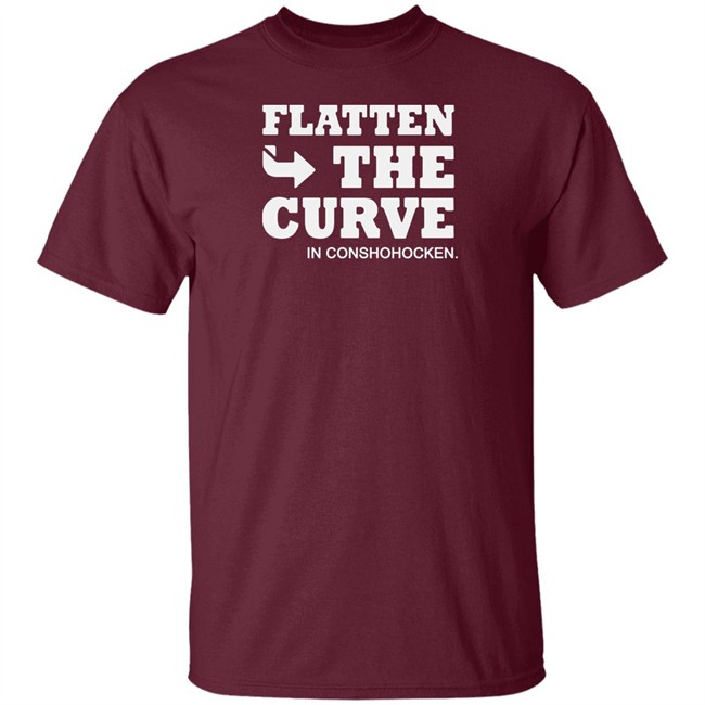 Flatten The Curve IN CONSHOHOCKEN Shirt Colonial Neighborhood Council Black Shirt Flatten The Curve IN CONSHOHOCKEN Shirt Colonial Neighborhood Council Black Shirt