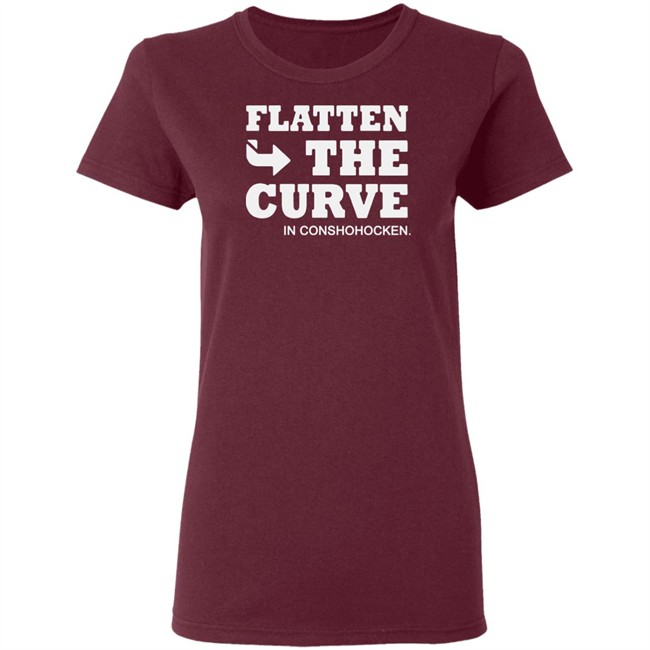 Flatten The Curve IN CONSHOHOCKEN Shirt Colonial Neighborhood Council Black Shirt Flatten The Curve IN CONSHOHOCKEN Shirt Colonial Neighborhood Council Black Shirt