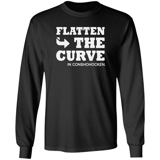Flatten The Curve IN CONSHOHOCKEN Shirt Colonial Neighborhood Council Black Shirt Flatten The Curve IN CONSHOHOCKEN Shirt Colonial Neighborhood Council Black Shirt