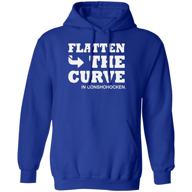 Flatten The Curve IN CONSHOHOCKEN Shirt Colonial Neighborhood Council Black Shirt Flatten The Curve IN CONSHOHOCKEN Shirt Colonial Neighborhood Council Black Shirt
