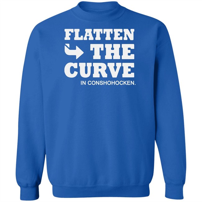 Flatten The Curve IN CONSHOHOCKEN Shirt Colonial Neighborhood Council Black Shirt Flatten The Curve IN CONSHOHOCKEN Shirt Colonial Neighborhood Council Black Shirt