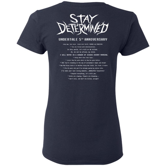 Fangamer Merch Stay Determined T Shirt Fangamer Merch Stay Determined T Shirt