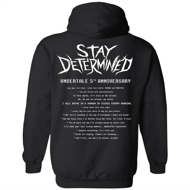 Fangamer Merch Stay Determined T Shirt Fangamer Merch Stay Determined T Shirt