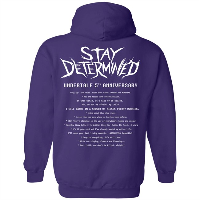 Fangamer Merch Stay Determined T Shirt Fangamer Merch Stay Determined T Shirt