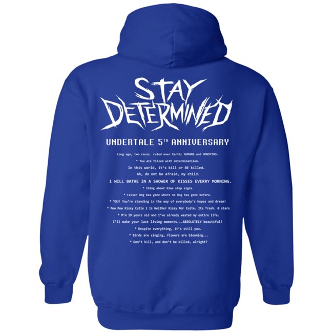 Fangamer Merch Stay Determined T Shirt Fangamer Merch Stay Determined T Shirt