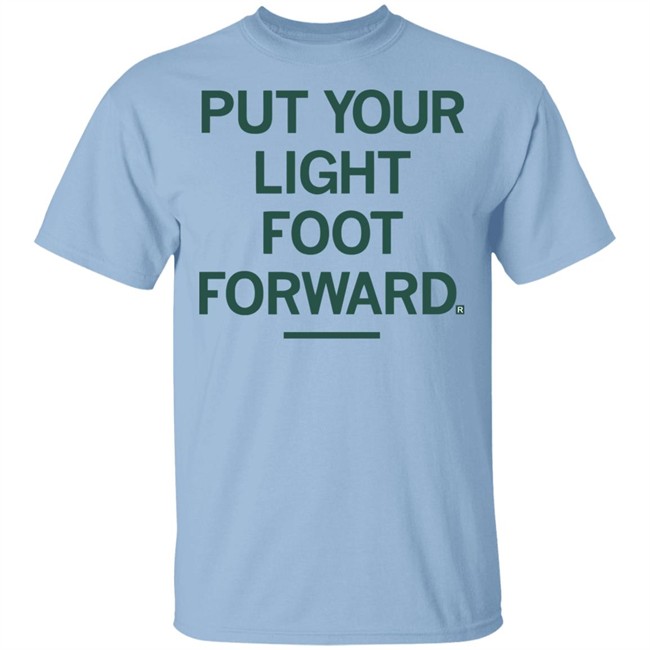 Raygun's Put Your Lightfoot Forward T-shirt The best Lori Lightfoot meme-inspired products Raygun's Put Your Lightfoot Forward T-shirt The best Lori Lightfoot meme-inspired products