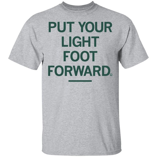 Raygun's Put Your Lightfoot Forward T-shirt The best Lori Lightfoot meme-inspired products Raygun's Put Your Lightfoot Forward T-shirt The best Lori Lightfoot meme-inspired products