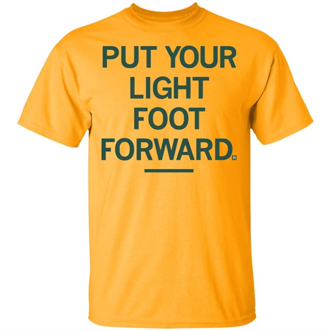 Raygun's Put Your Lightfoot Forward T-shirt The best Lori Lightfoot meme-inspired products Raygun's Put Your Lightfoot Forward T-shirt The best Lori Lightfoot meme-inspired products