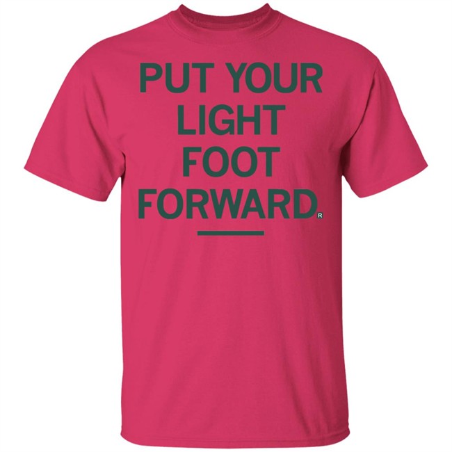 Raygun's Put Your Lightfoot Forward T-shirt The best Lori Lightfoot meme-inspired products Raygun's Put Your Lightfoot Forward T-shirt The best Lori Lightfoot meme-inspired products
