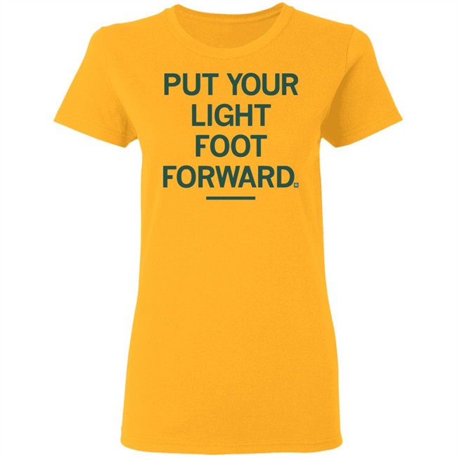 Raygun's Put Your Lightfoot Forward T-shirt The best Lori Lightfoot meme-inspired products Raygun's Put Your Lightfoot Forward T-shirt The best Lori Lightfoot meme-inspired products