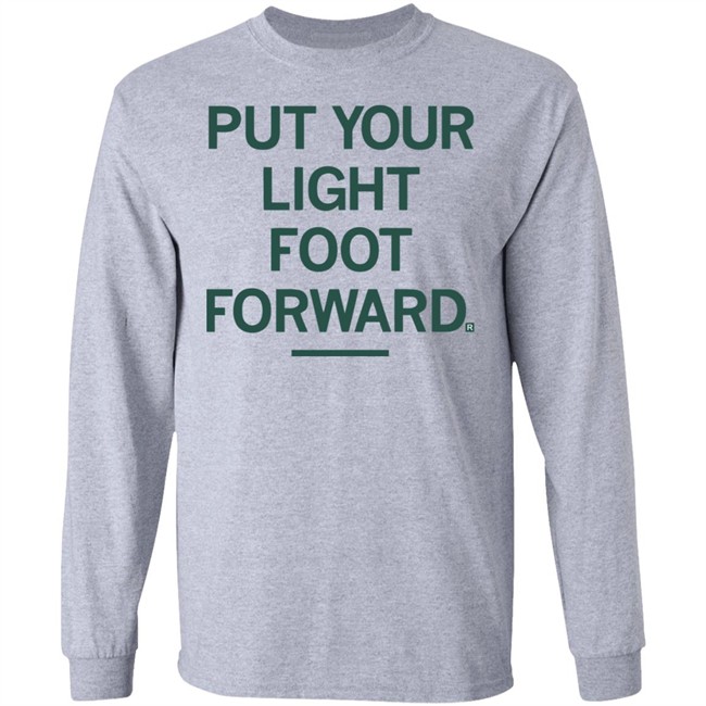 Raygun's Put Your Lightfoot Forward T-shirt The best Lori Lightfoot meme-inspired products Raygun's Put Your Lightfoot Forward T-shirt The best Lori Lightfoot meme-inspired products