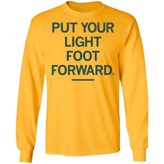 Raygun's Put Your Lightfoot Forward T-shirt The best Lori Lightfoot meme-inspired products Raygun's Put Your Lightfoot Forward T-shirt The best Lori Lightfoot meme-inspired products